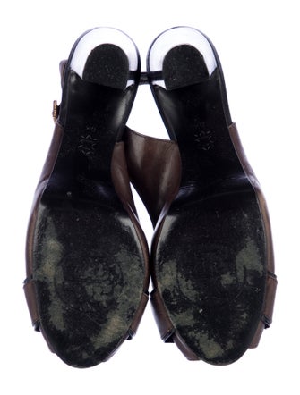 Tory Burch Leather Slingback Pumps