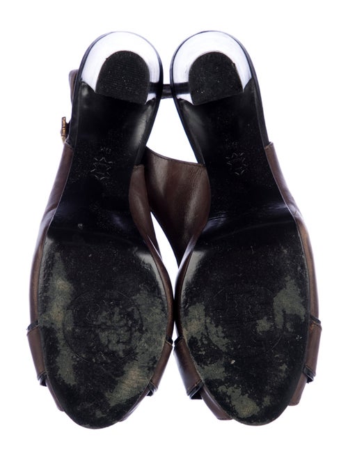 Tory Burch Leather Slingback Pumps