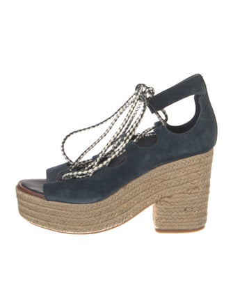 Tory Burch Suede Espadrilles