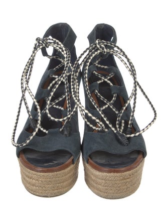 Tory Burch Suede Espadrilles