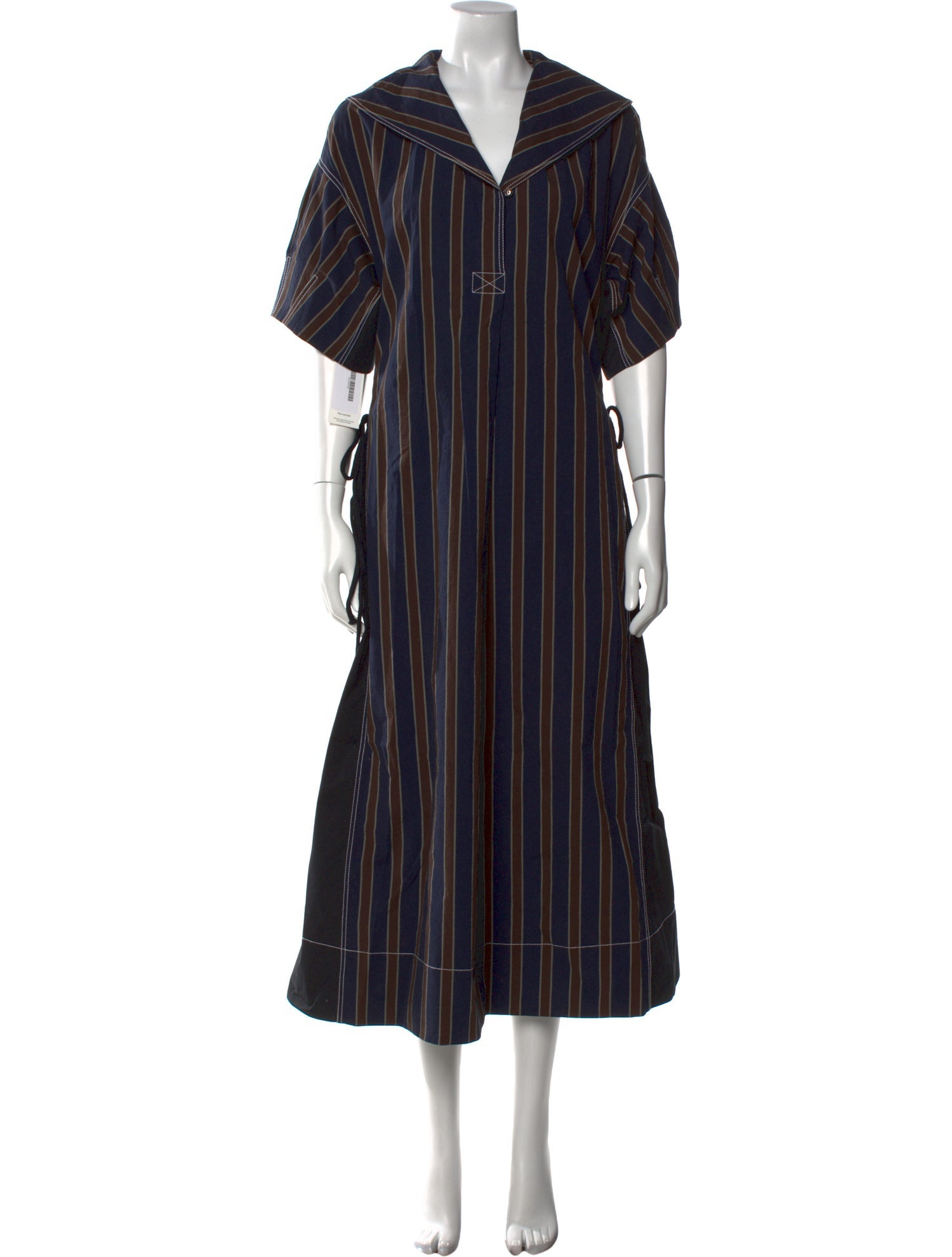 Tory Burch Striped Long Dress