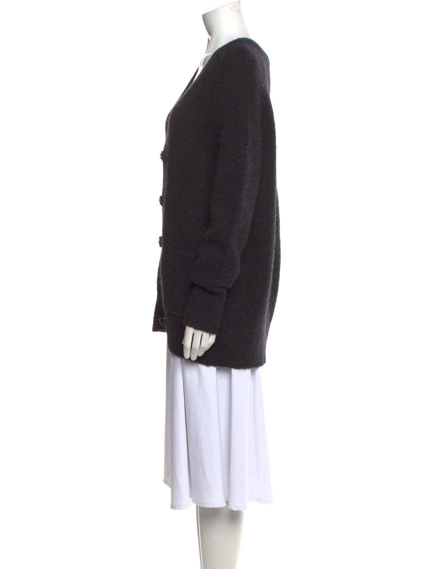 Tory Burch Alpaca V-Neck Sweater