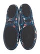 Tory Burch Leather Floral Print Flats