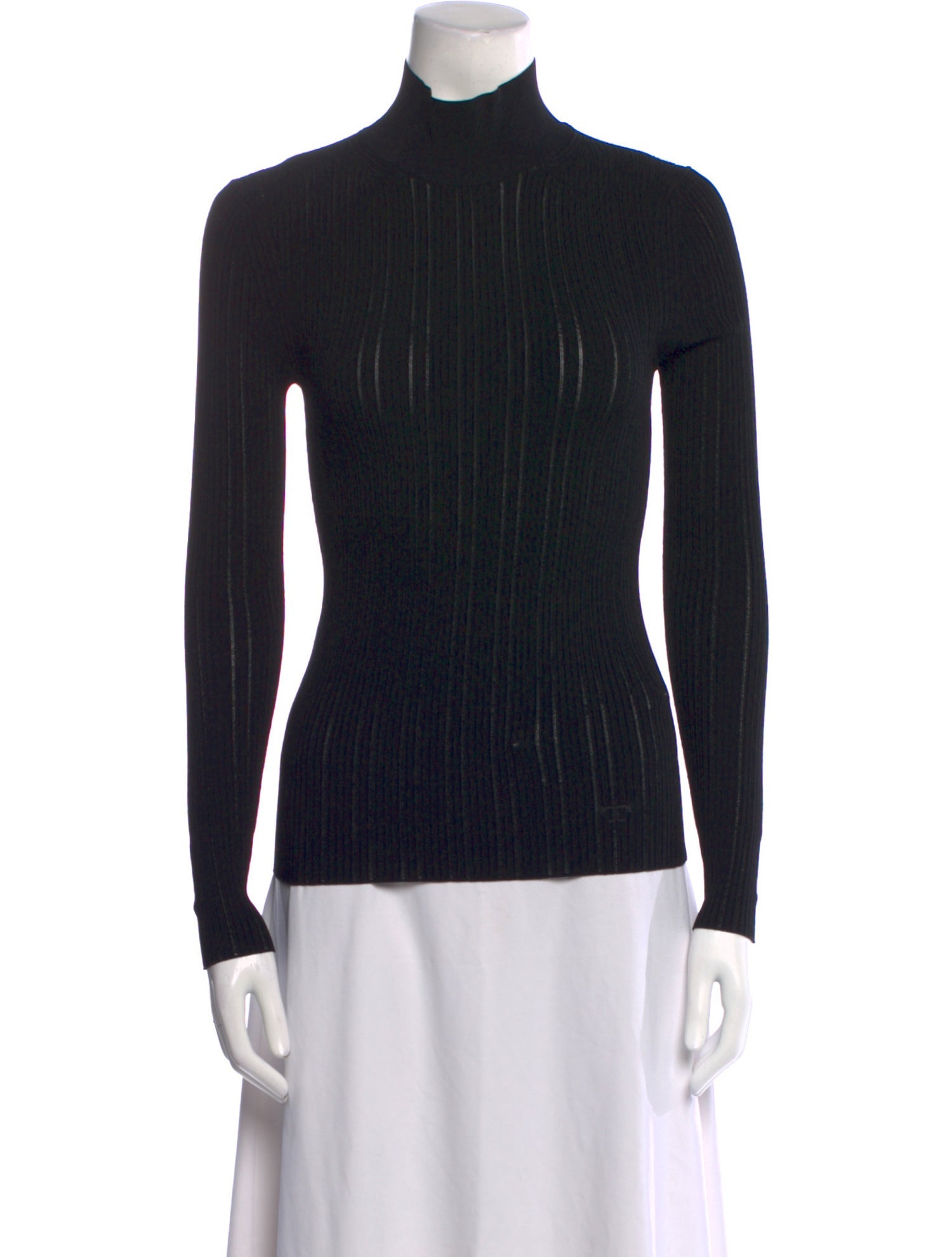 Tory Burch Turtleneck Long Sleeve Top