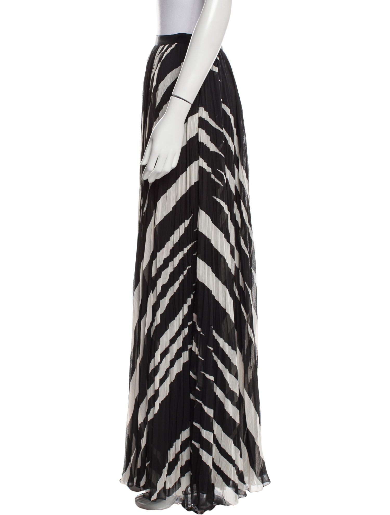 Tory Burch Striped Long Skirt