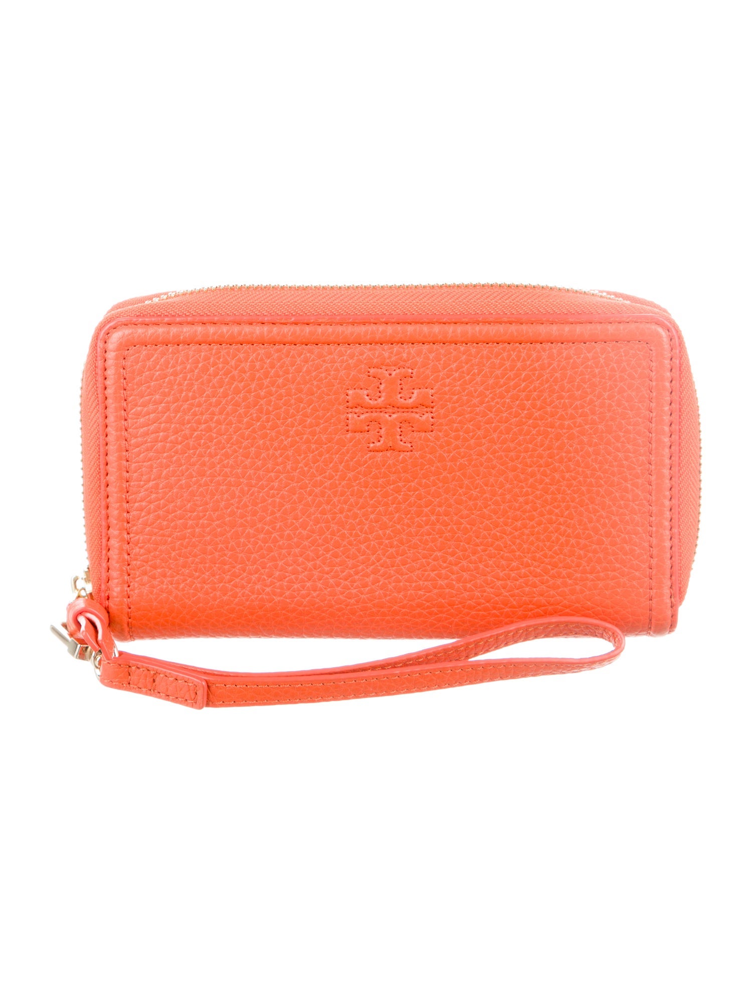 Tory Burch Leather Wristlet