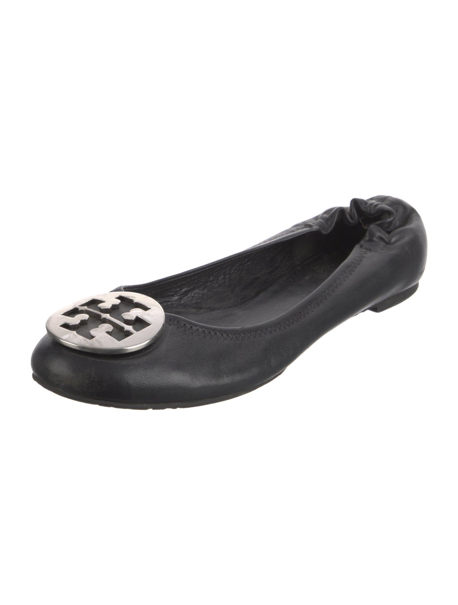 Tory Burch Leather Ballet Flats