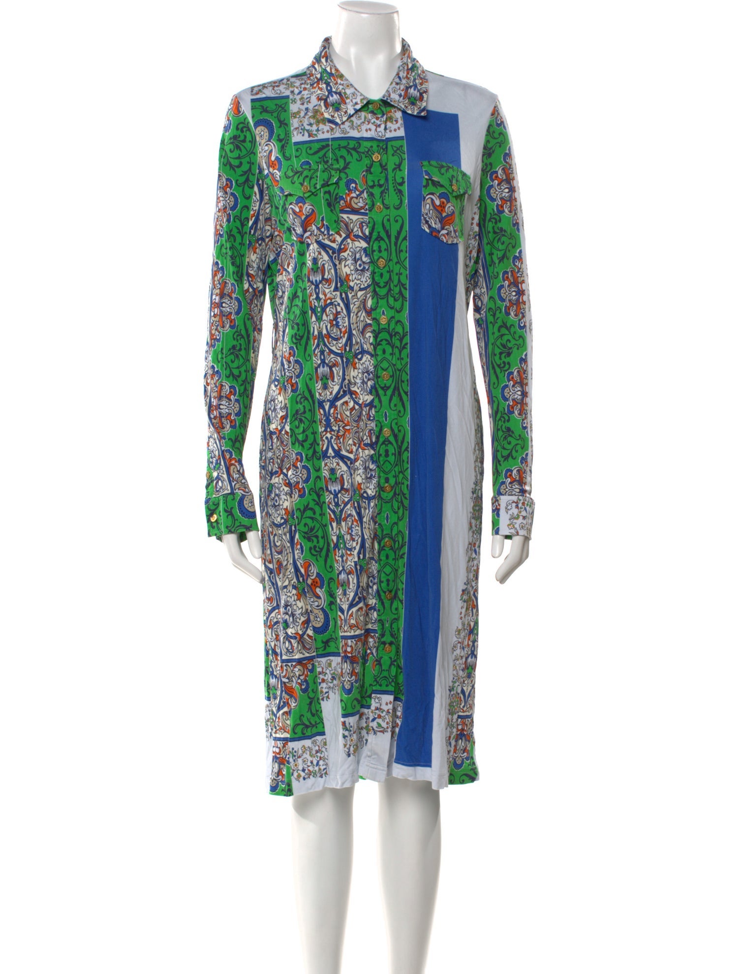 Tory Burch Printed Midi Length Dress