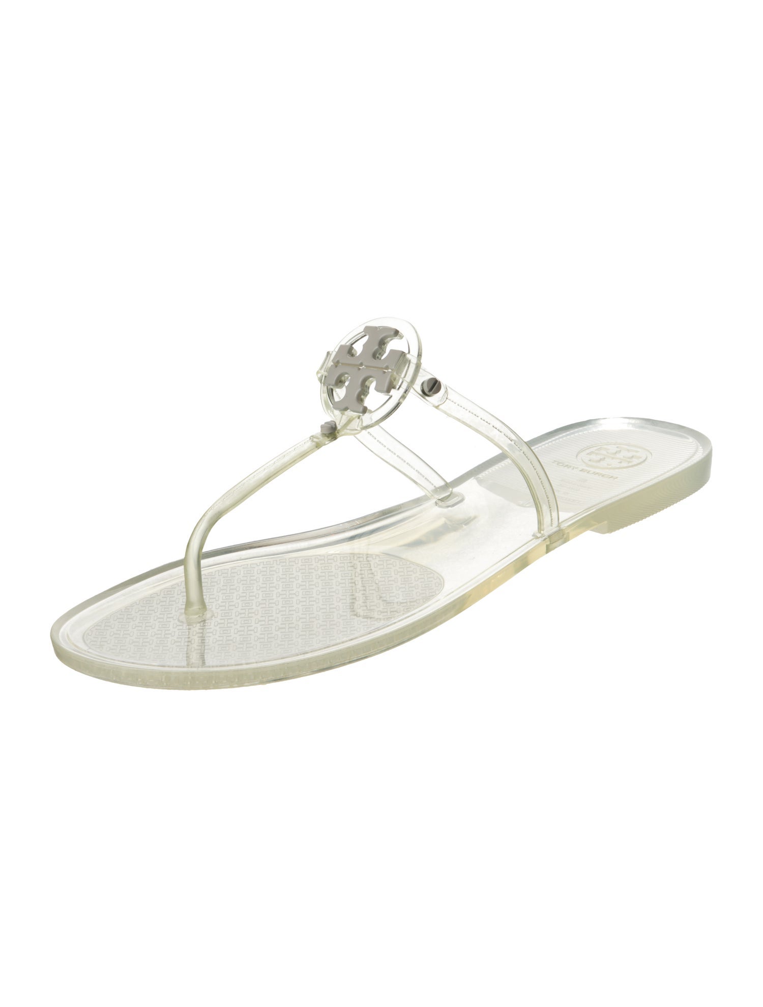 Tory Burch PVC T-Strap Sandals