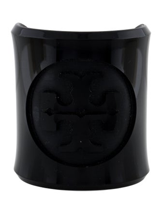 Tory Burch Wide Logo Cuff Bracelet