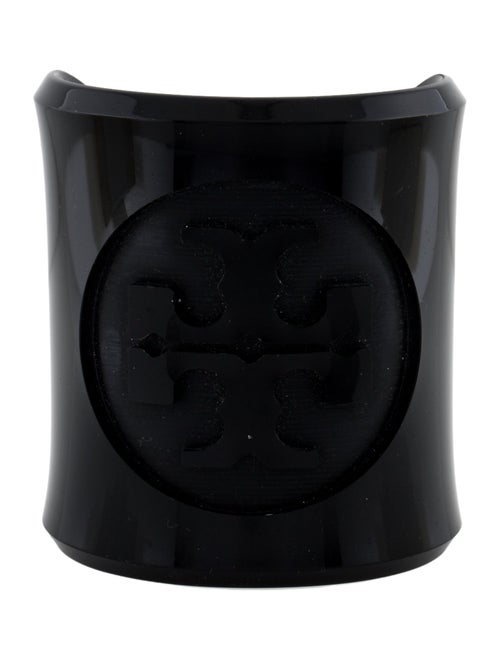 Tory Burch Wide Logo Cuff Bracelet
