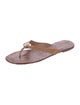 Tory Burch Leather Slides