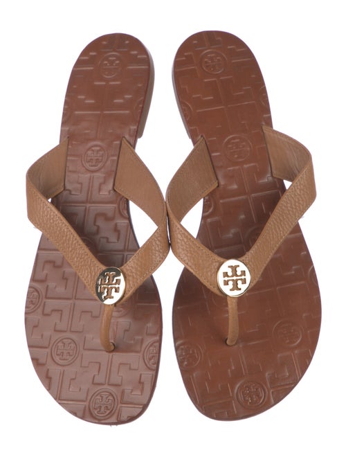 Tory Burch Leather Slides