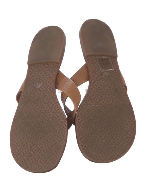 Tory Burch Leather Slides