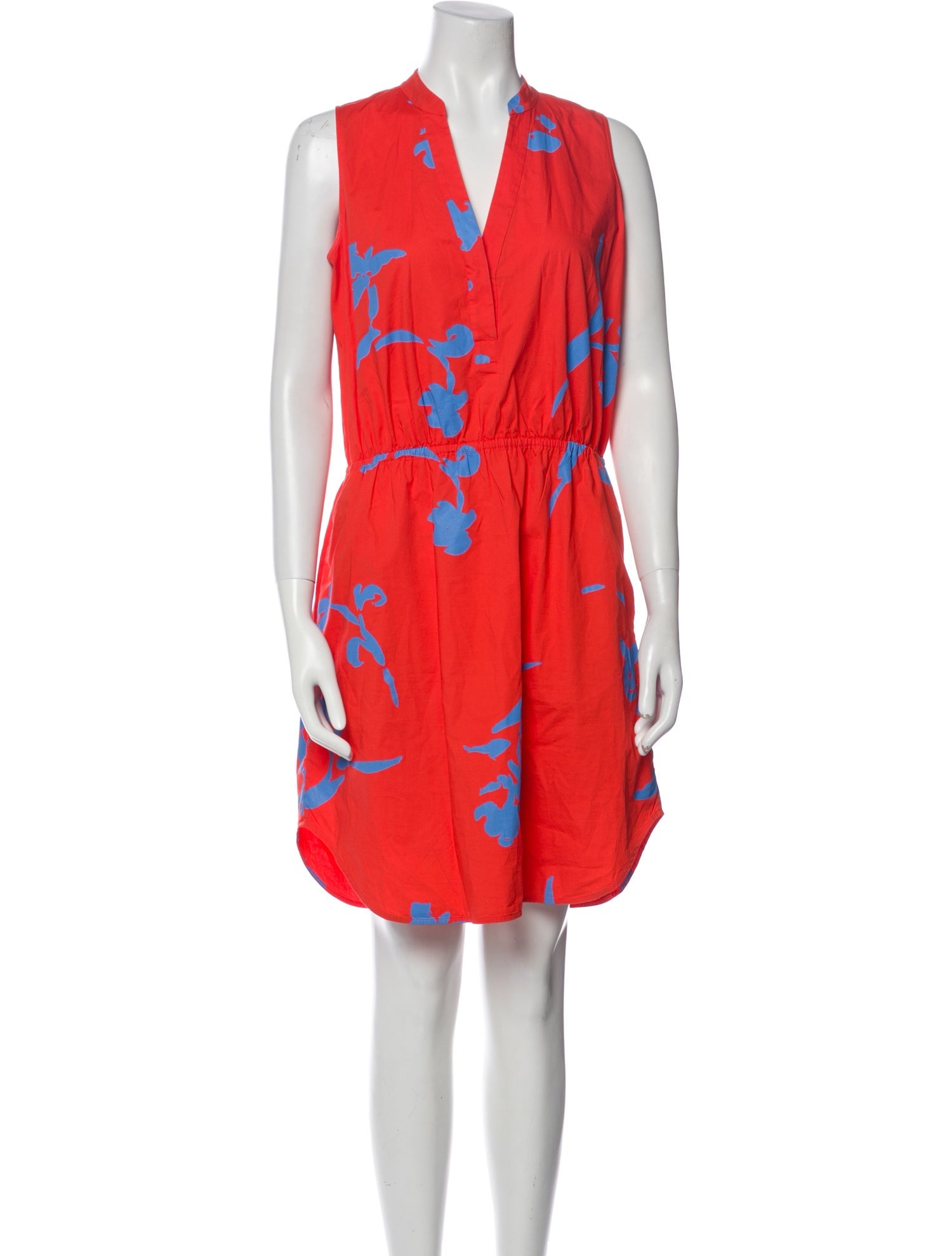 Tory Burch Floral Print Mini Dress