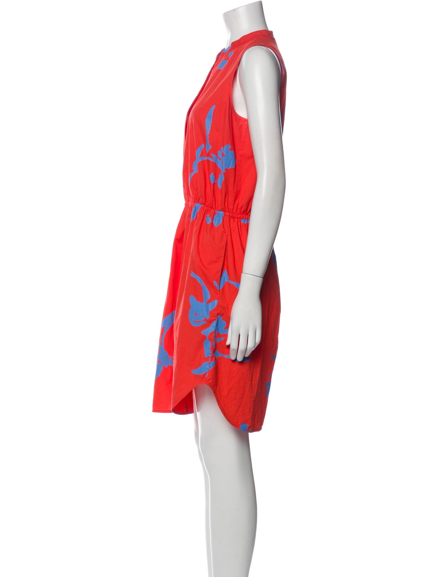 Tory Burch Floral Print Mini Dress