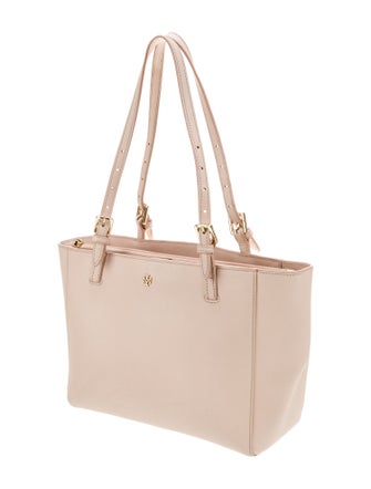 Tory Burch Saffiano Leather Bucket Bag