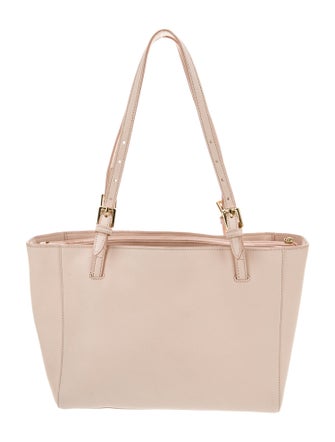 Tory Burch Saffiano Leather Bucket Bag