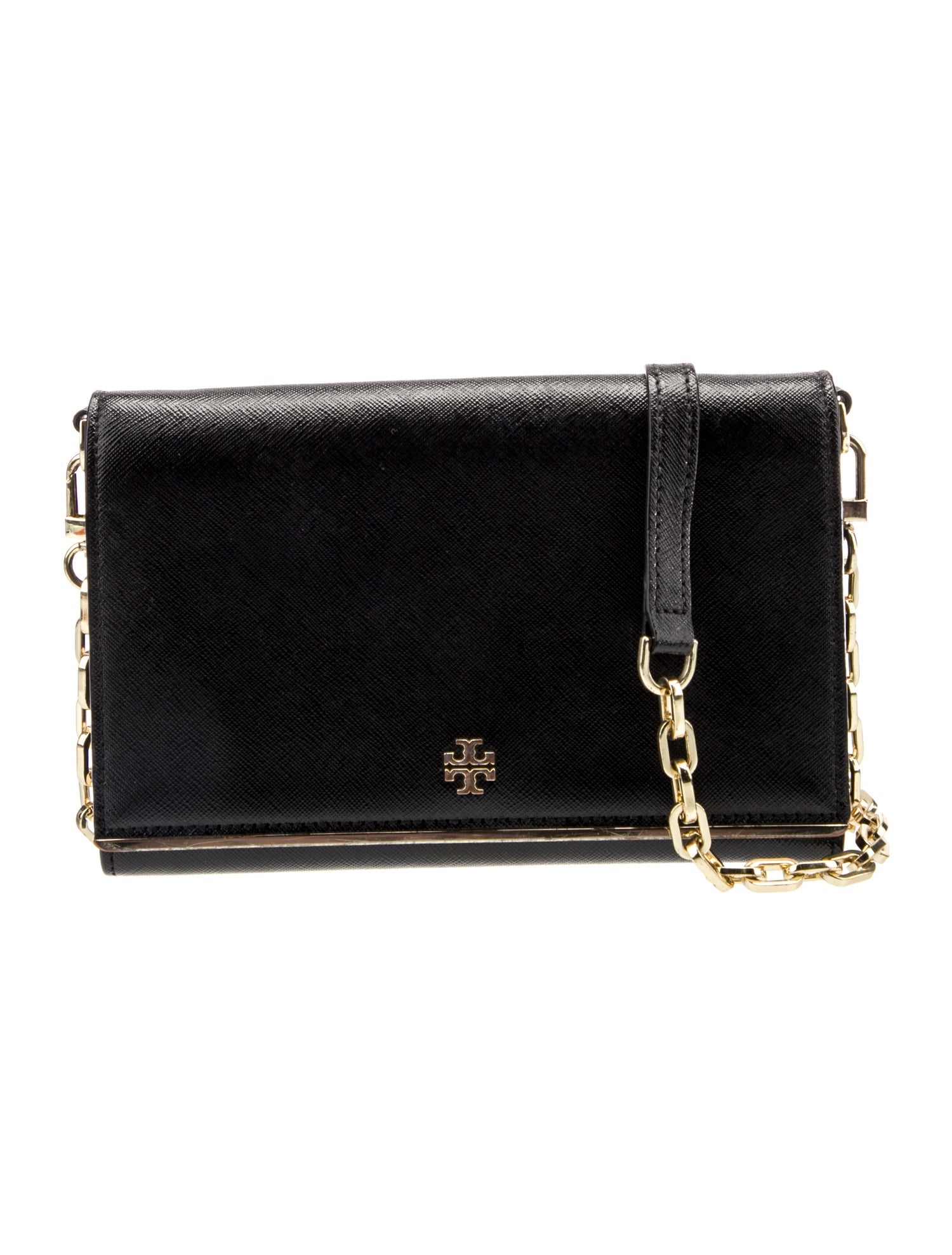 Tory Burch Saffiano Leather Minaudière