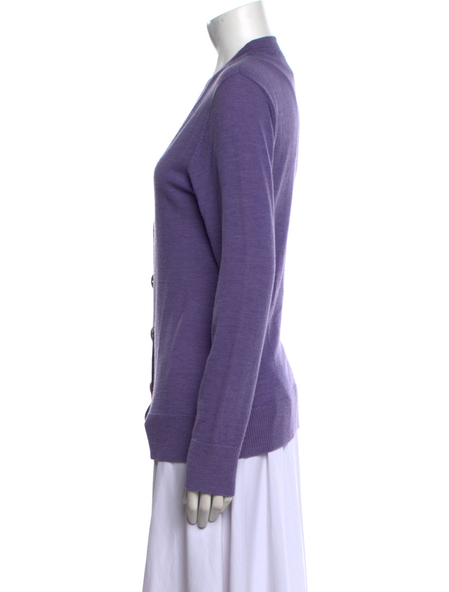 Tory Burch Merino Wool V-Neck Sweater