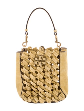 Tory Burch Suede Bucket Bag