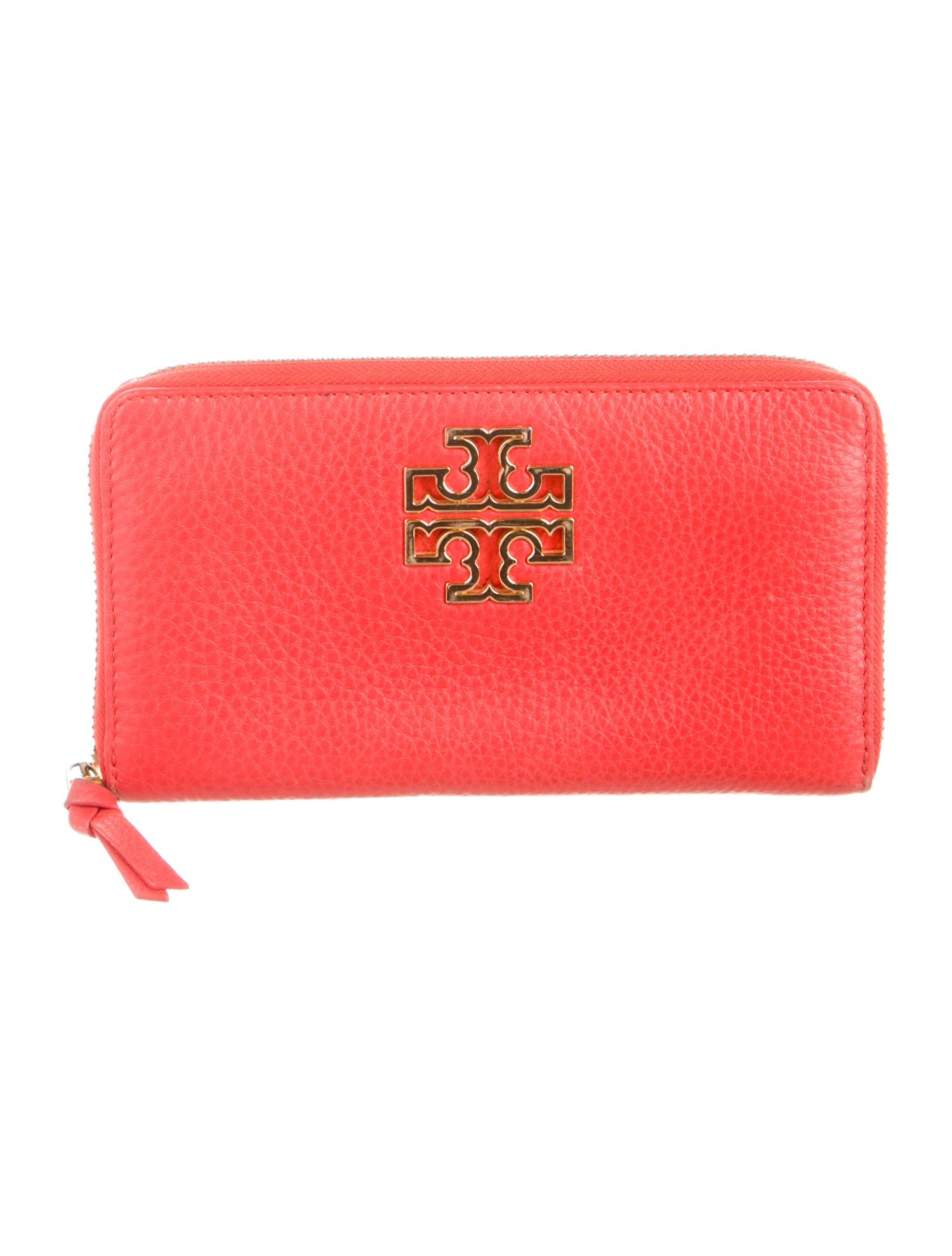 Tory Burch Leather Continental Wallet