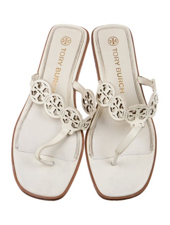 Tory Burch Leather Slides