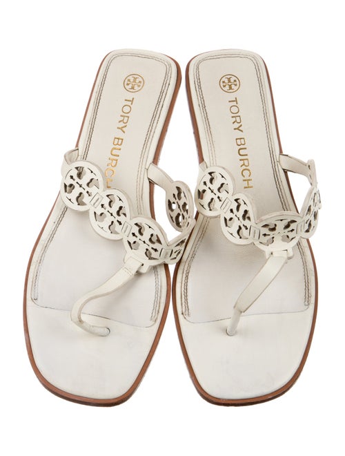 Tory Burch Leather Slides