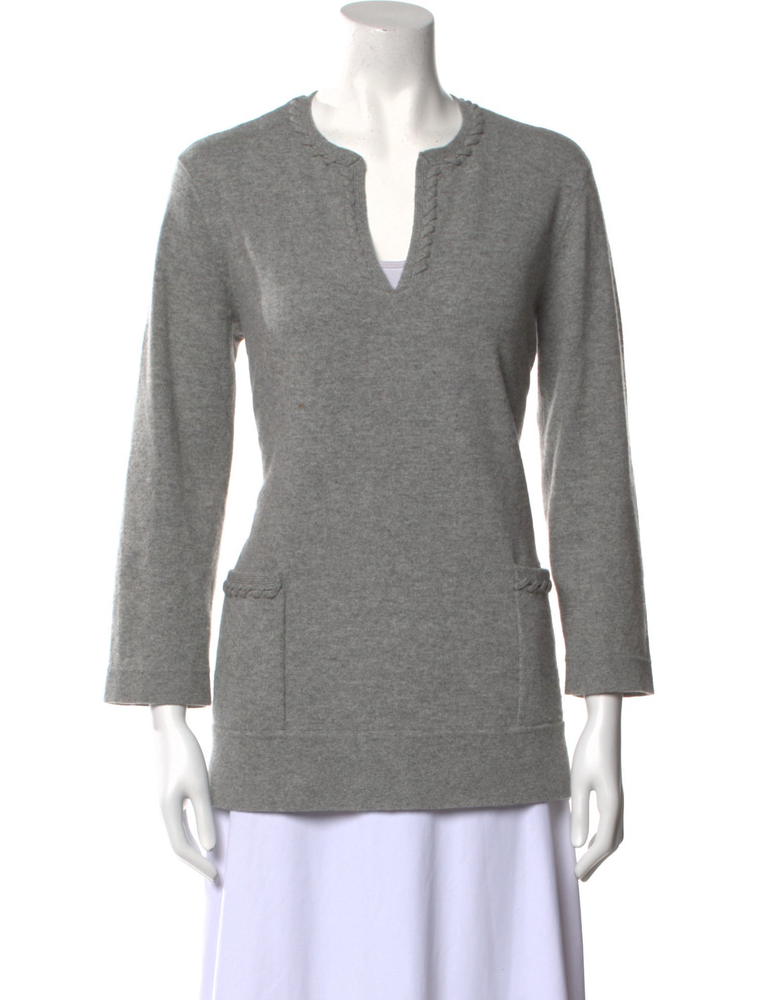 Tory Burch Cashmere V-Neck Sweater