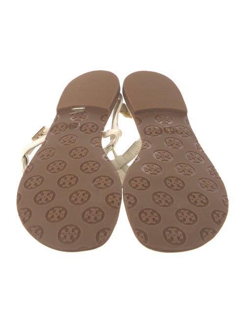 Tory Burch Leather T-Strap Sandals