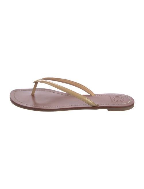 Tory Burch Patent Leather Flip Flops