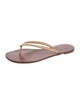Tory Burch Patent Leather Flip Flops