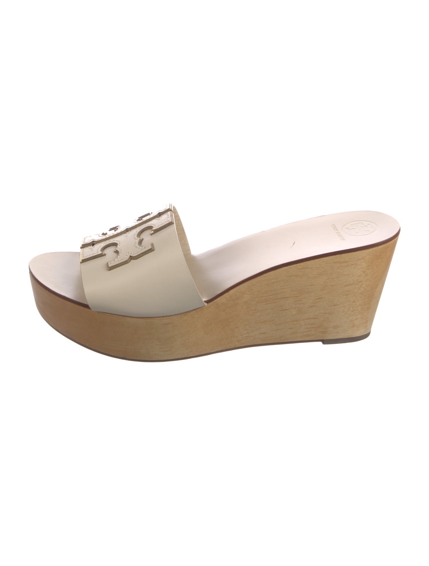 Tory Burch Leather Slides