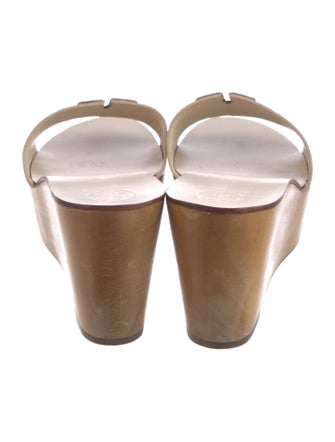 Tory Burch Leather Slides