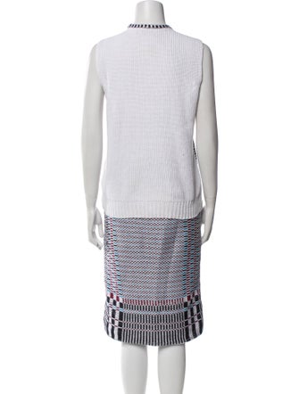 Tory Burch Plaid Print Skirt Set