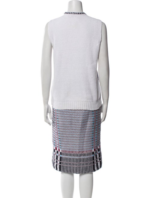 Tory Burch Plaid Print Skirt Set