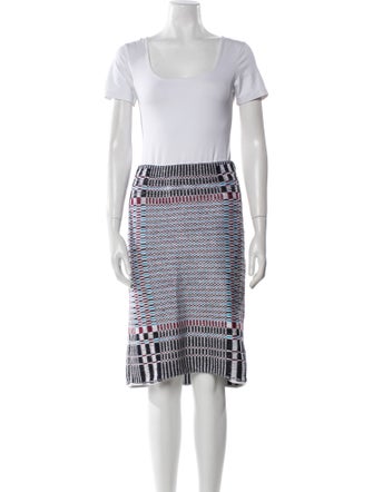 Tory Burch Plaid Print Skirt Set