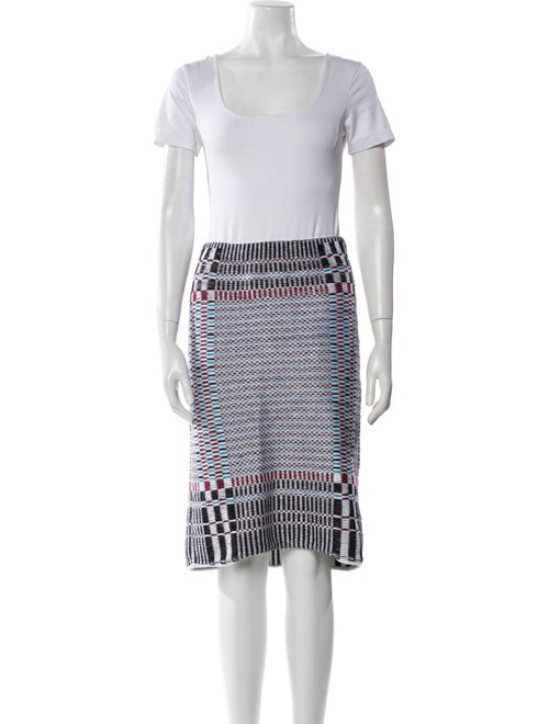 Tory Burch Plaid Print Skirt Set