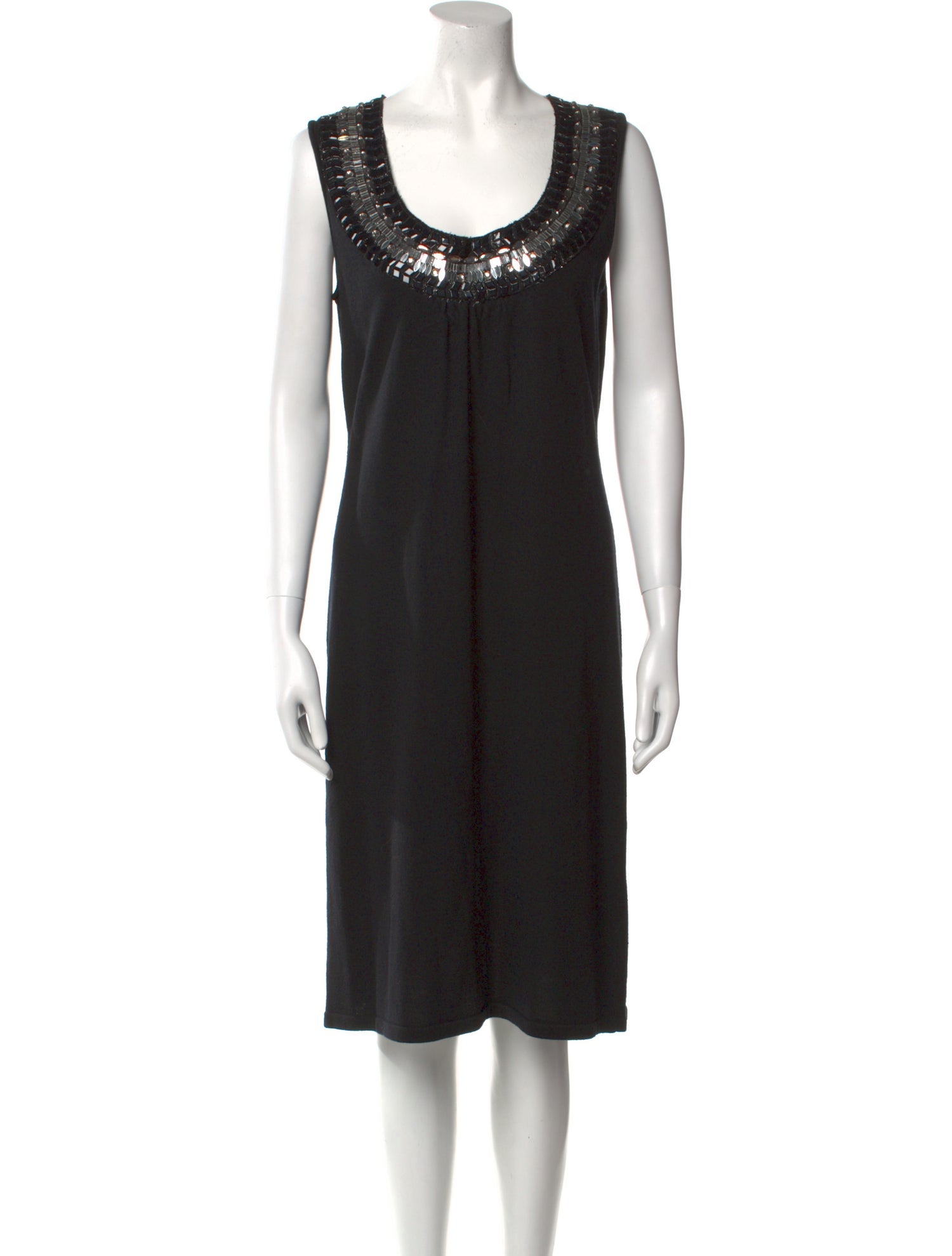 Tory Burch Merino Wool Knee-Length Dress