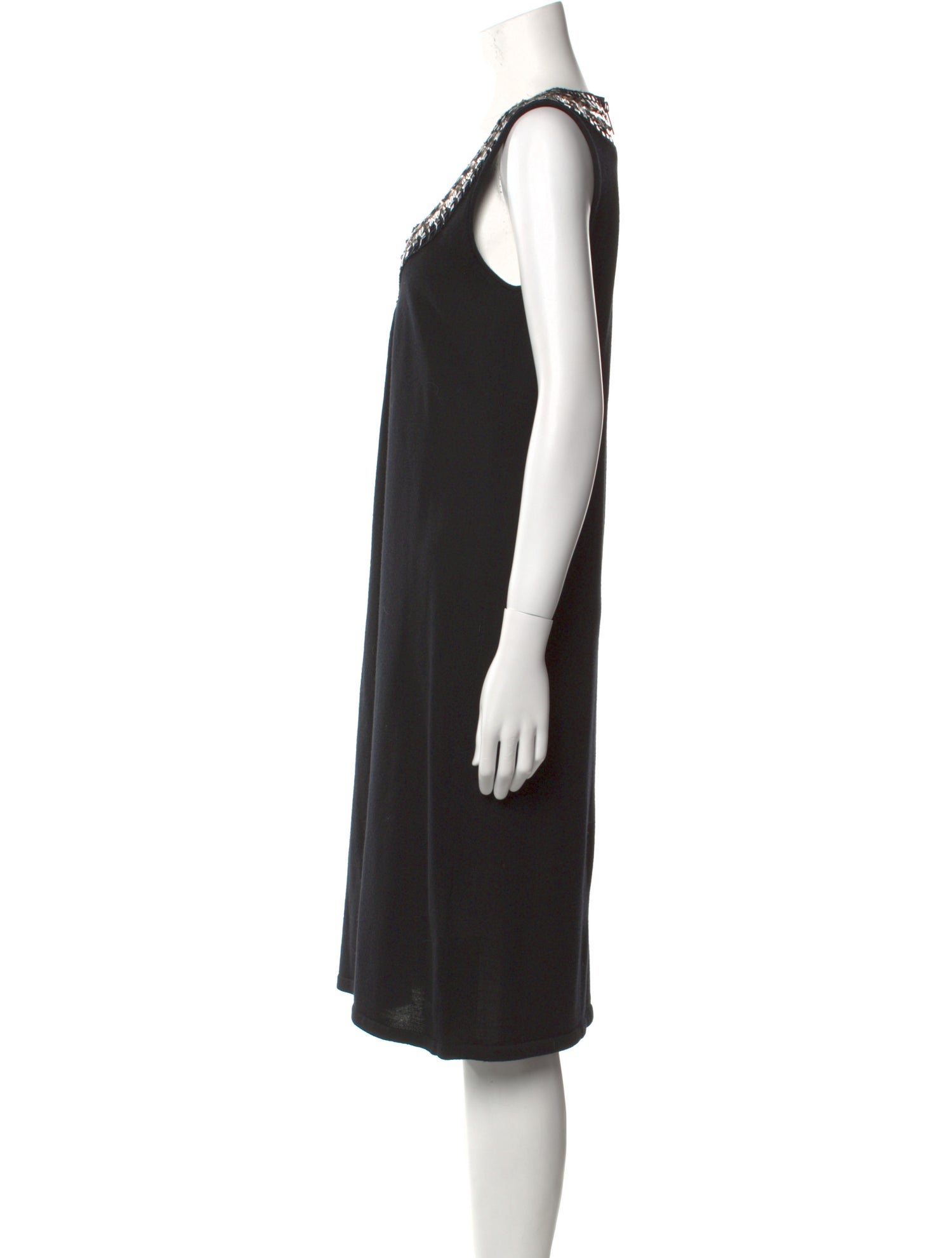 Tory Burch Merino Wool Knee-Length Dress