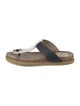 Tory Burch Leather Flip Flops