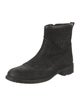 Tory Burch Suede Leather Trim Embellishment Boots