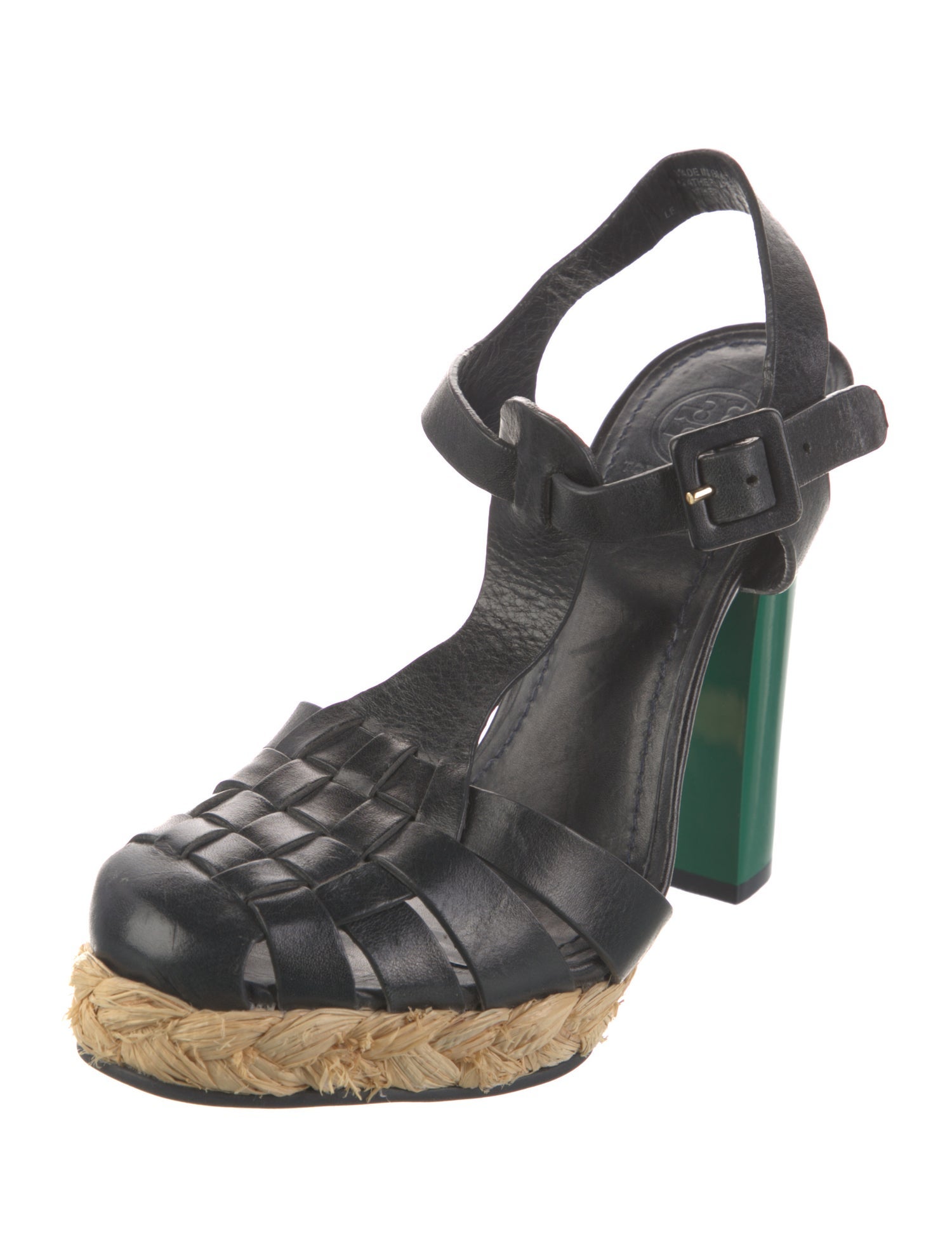 Tory Burch Leather T-Strap Pumps