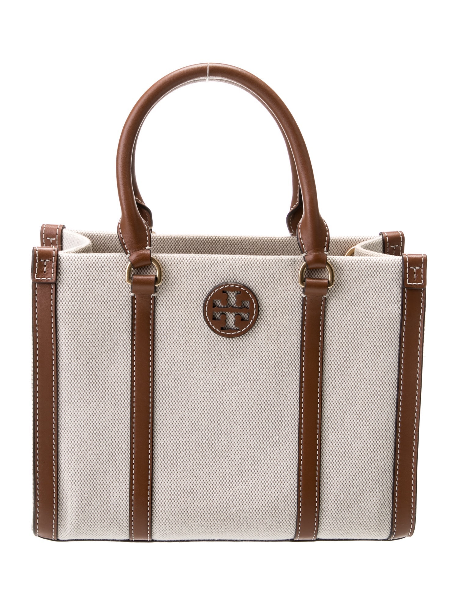 Tory Burch Canvas Top Handle Bag
