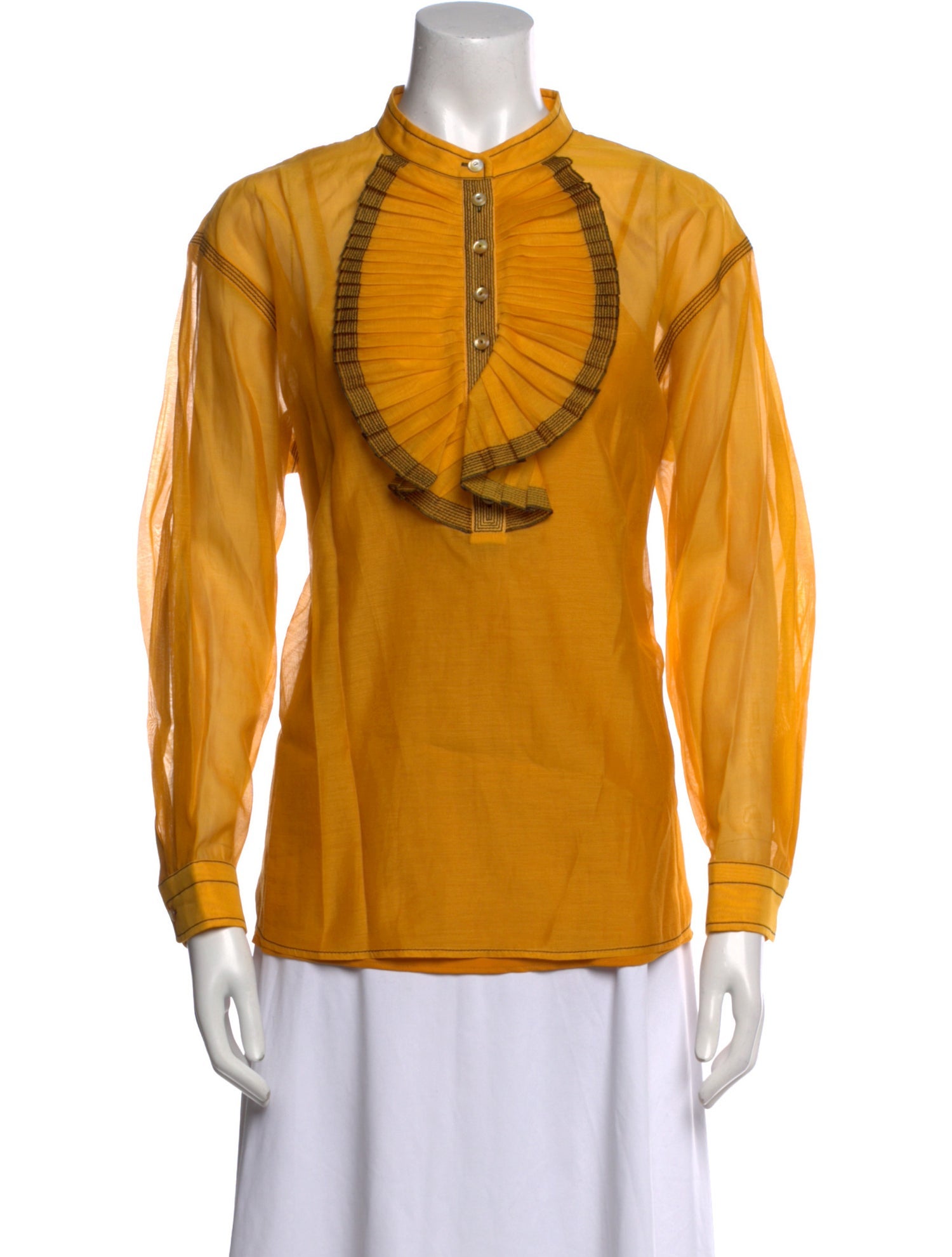 Tory Burch Mock Neck Long Sleeve Top w/ Tags