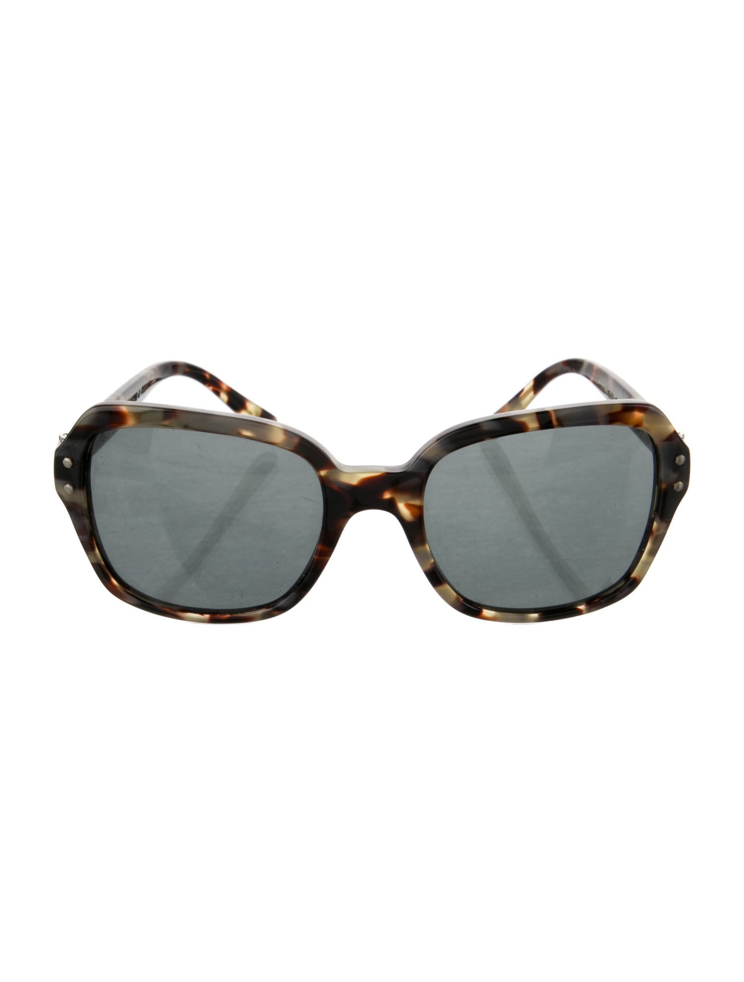 Tory Burch Square Tinted Sunglasses