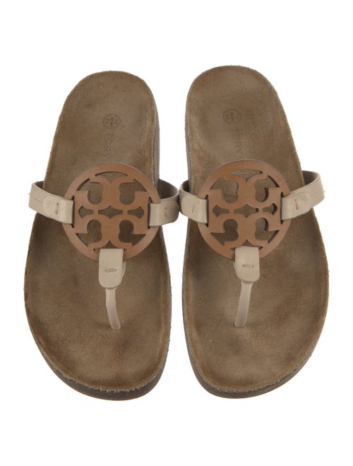 Tory Burch Leather Slides