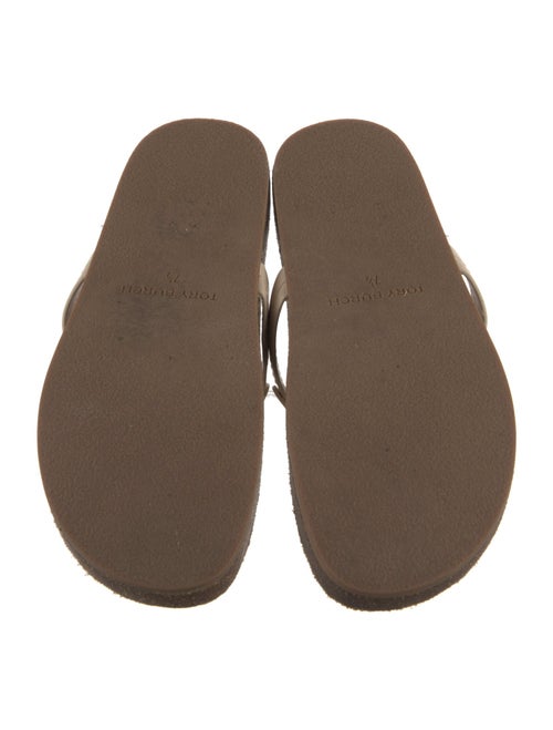 Tory Burch Leather Slides