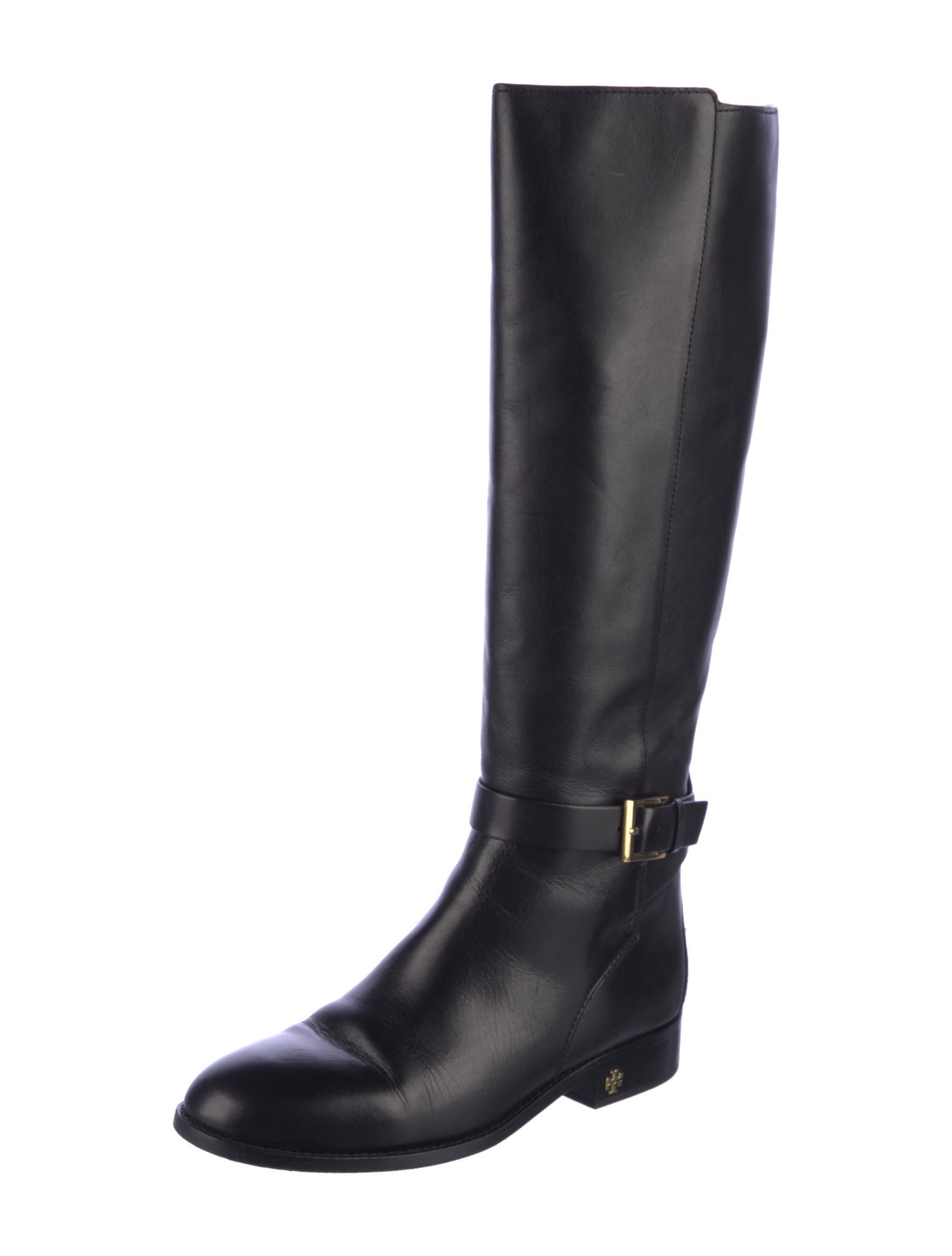 Tory Burch Leather Riding Boots