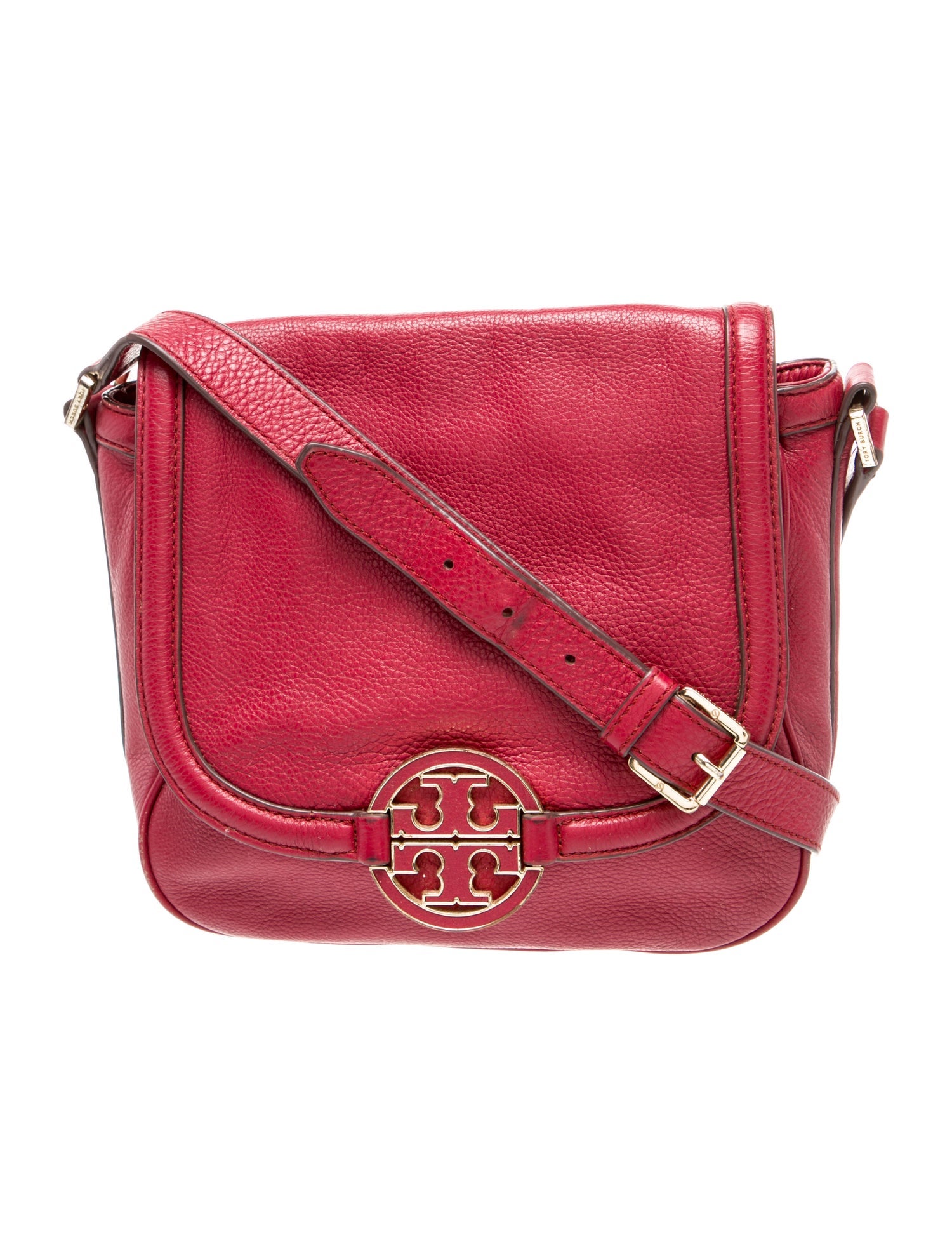 Tory Burch Leather Messenger Bag